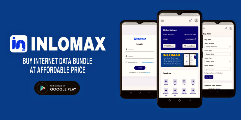 Inlomax: Your Ultimate Destination for Affordable Data Bundles and VTU Services