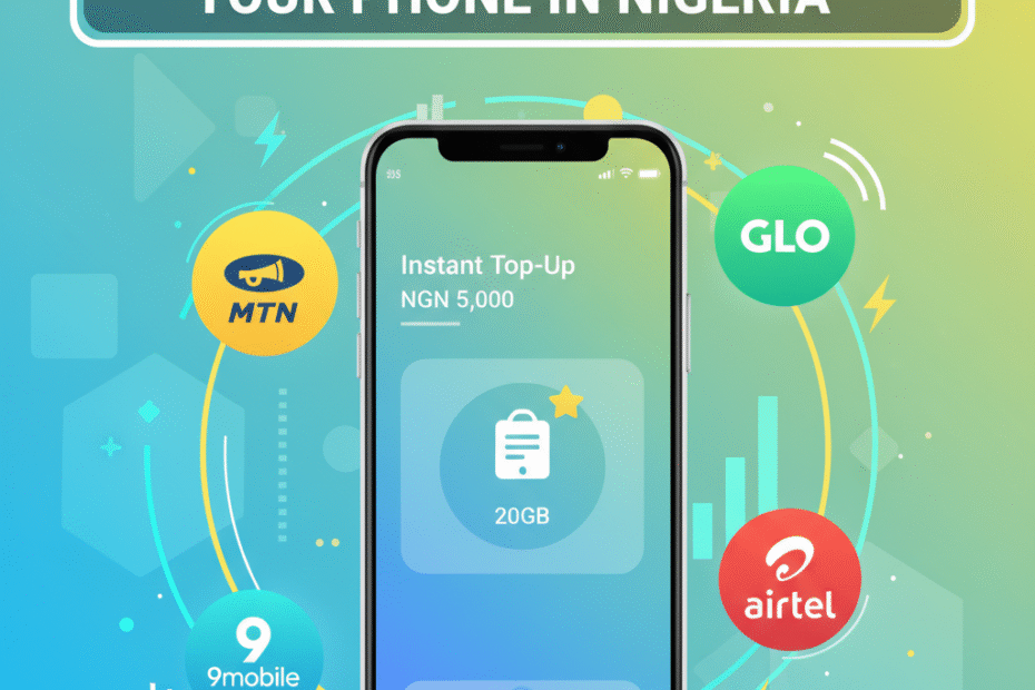 The Easiest Ways to Top Up Your Phone in Nigeria top up your phone in Nigeria