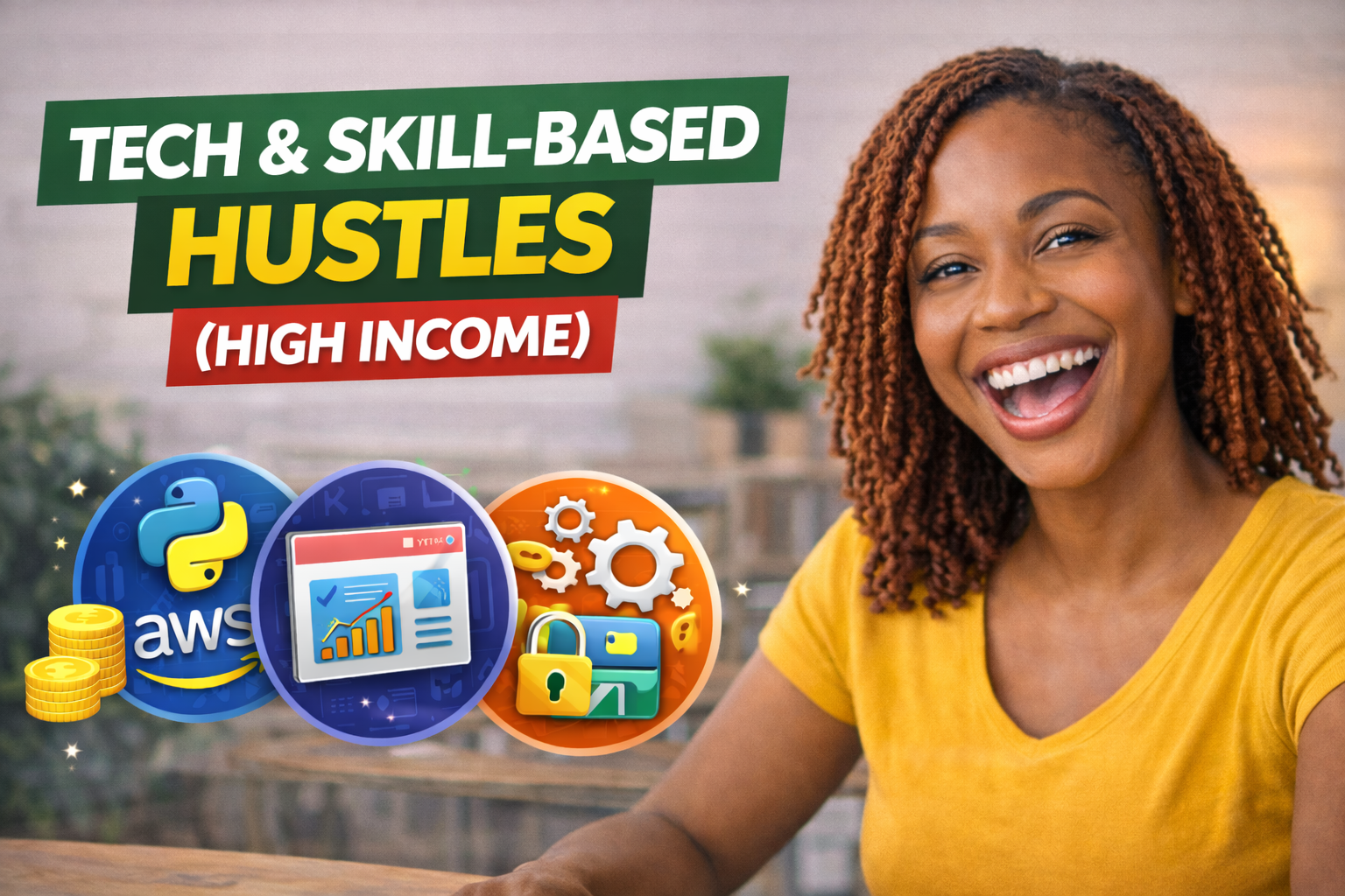 Tech & Skill-Based Hustles (High Income)