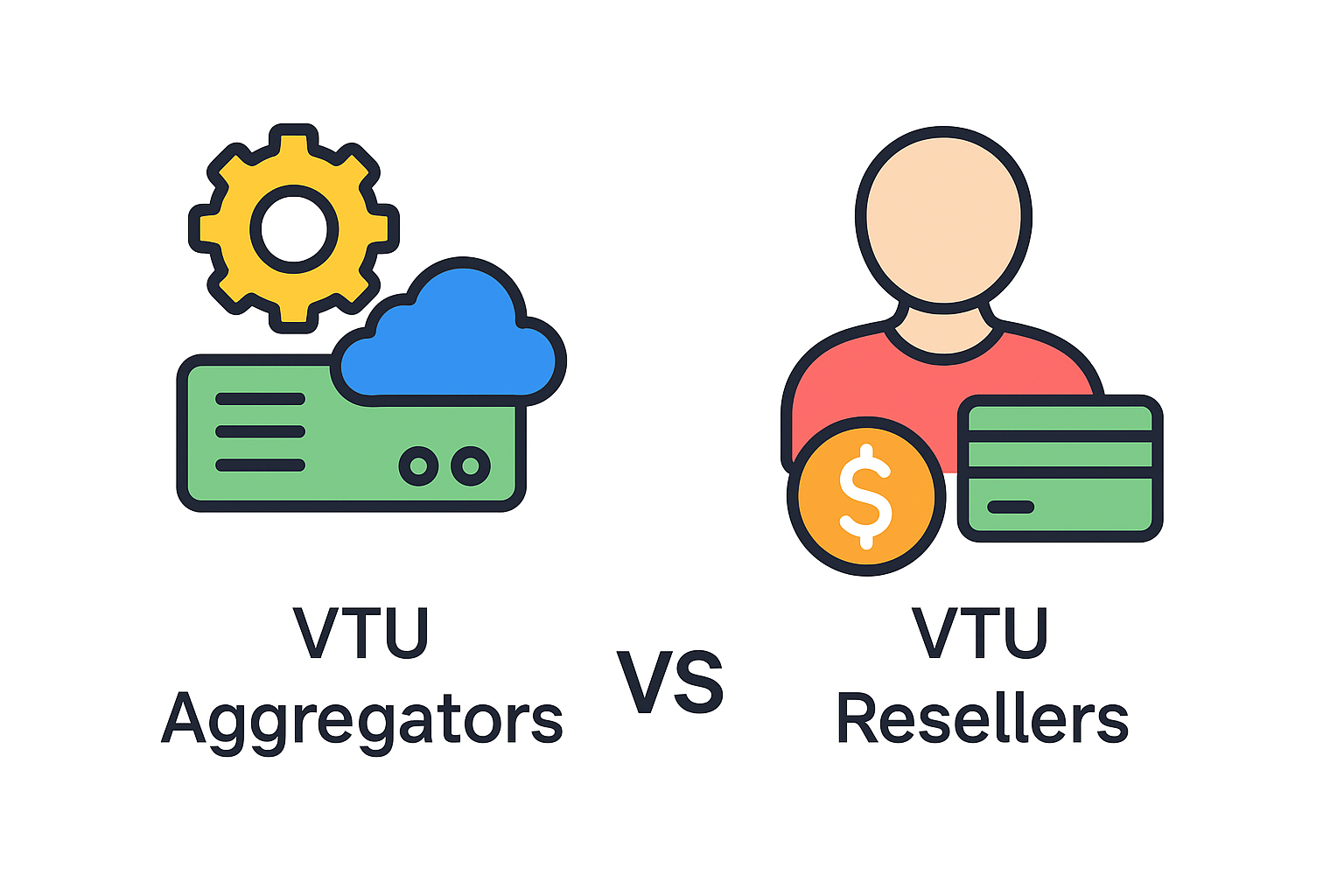 Differences Between VTU Aggregators and Resellers