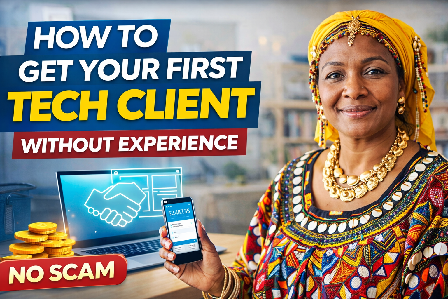 How to Get Your First Tech Client Without Experience