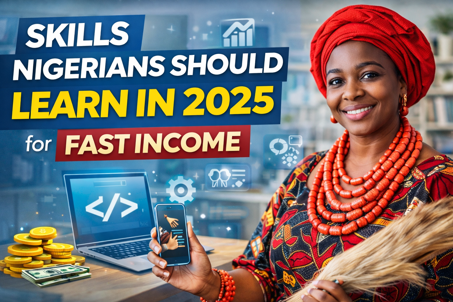 Skills Nigerians Should Learn in 2025 for Fast Income