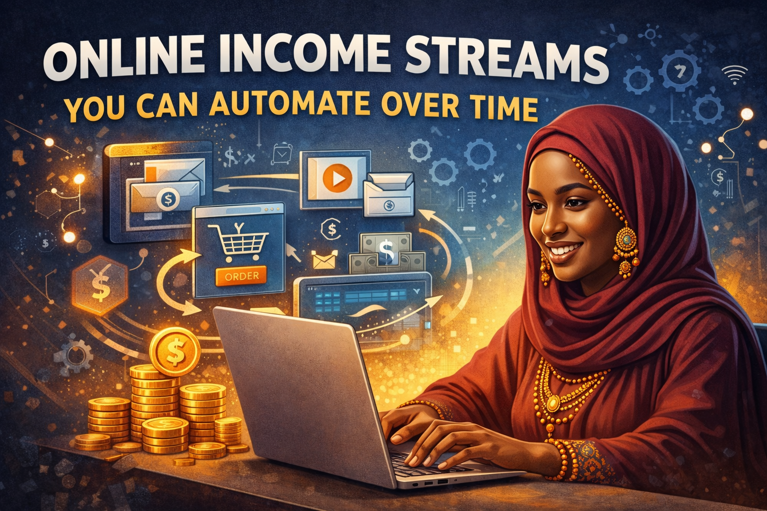 Online Income Streams You Can Automate Over Time