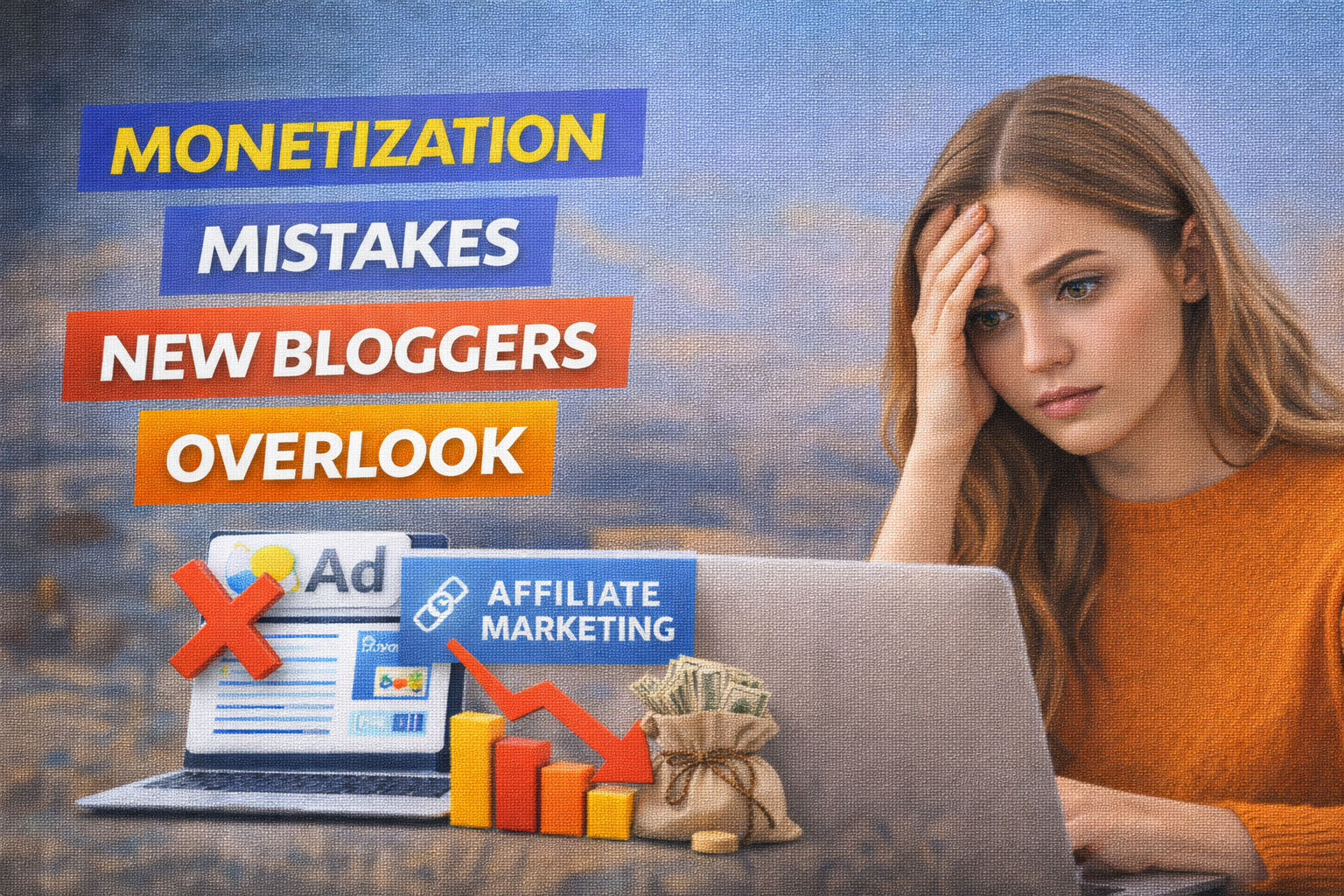 Monetization Mistakes New Bloggers Overlook
