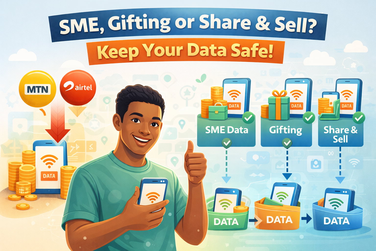 Which Data Plan to Buy When Owing MTN or Airtel Debt