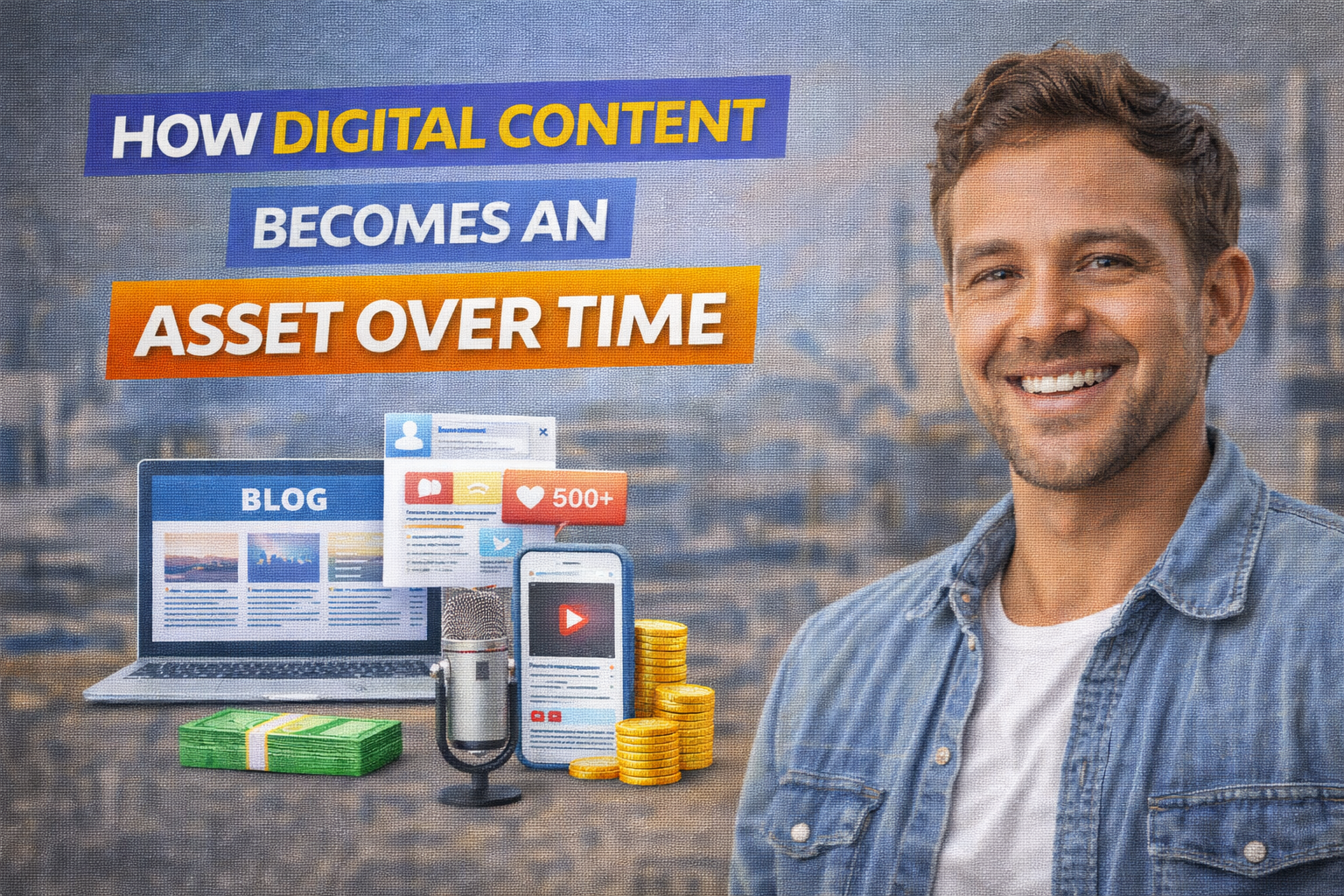 How Digital Content Becomes an Asset Over Time