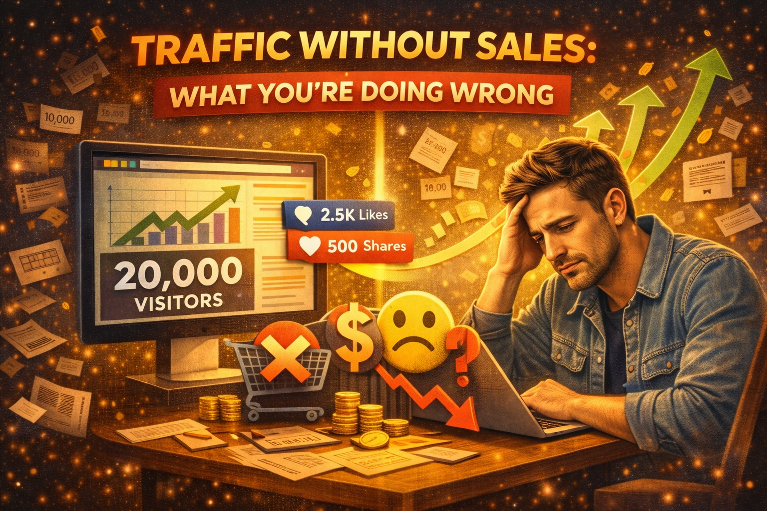 Traffic Without Sales: What You’re Doing Wrong