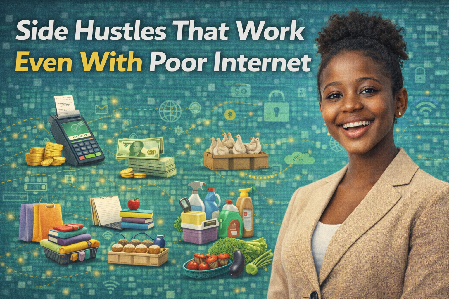 Side Hustles That Work Even With Poor Internet