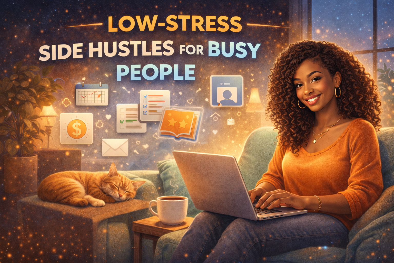 Low-Stress Side Hustles for Busy People